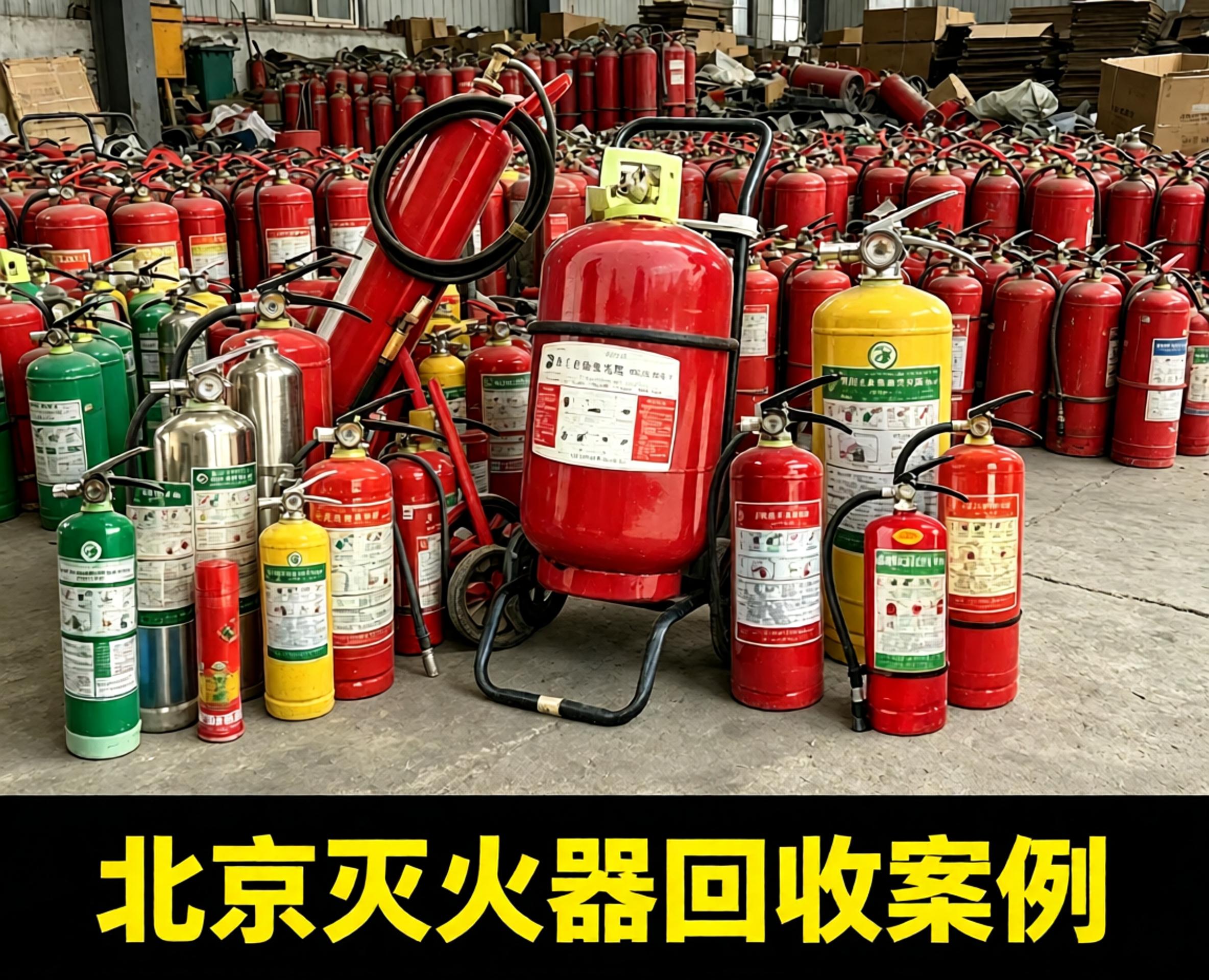 北京灭火器回收回收